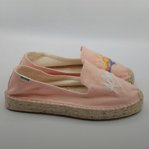 Soludos 'Aloha' Platform Espadrille Slip-Ons - Picture 2 of 7